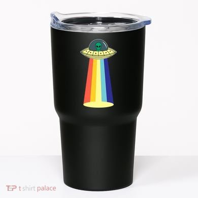 Vintage Alien Tractor Beam Tumbler