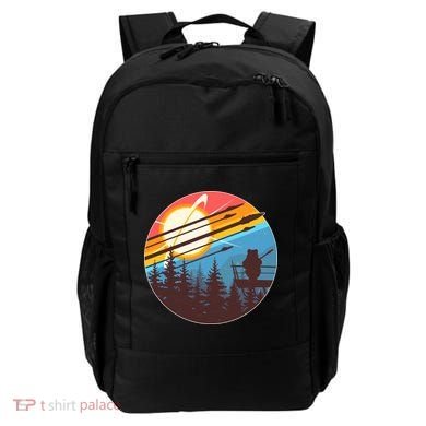 Vintage Alien World Space Battle Backpack