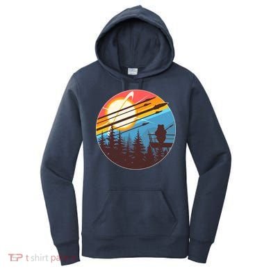 Vintage Alien World Space Battle Women's Hoodie