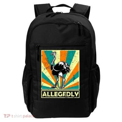 Vintage Allegedly Ostrich Backpack