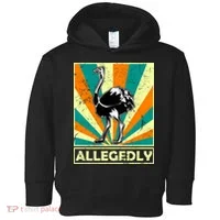 Vintage Allegedly Ostrich Toddler Hoodie thumb 0