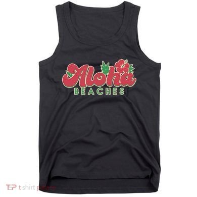 Vintage Aloha Beaches Logo Tank Top