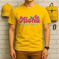 Vintage Aloha Beaches Logo T-Shirt thumb 6