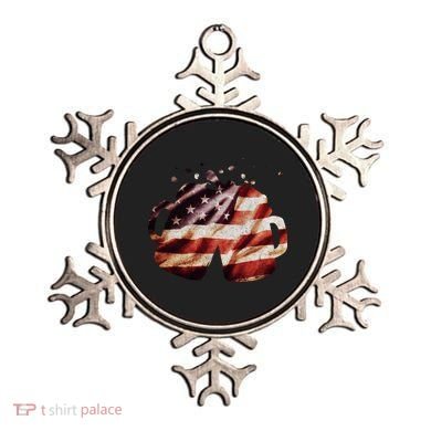 Vintage American Beer Flag Ornament