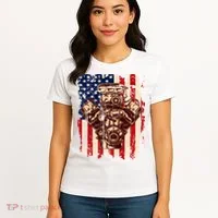 Vintage American Muscle Car Engine Women's T-Shirt thumb 4