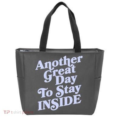 Vintage Another Great Day To Stay Inside Tote Bag