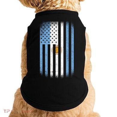 Vintage Argentina Flag Doggie Tank