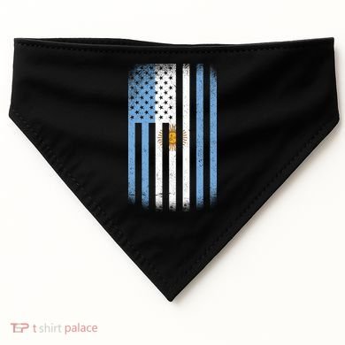 Vintage Argentina Flag USA-Made Doggie Bandana