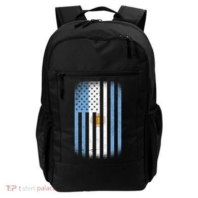 Vintage Argentina Flag Backpack