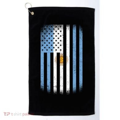 Vintage Argentina Flag Golf Towel