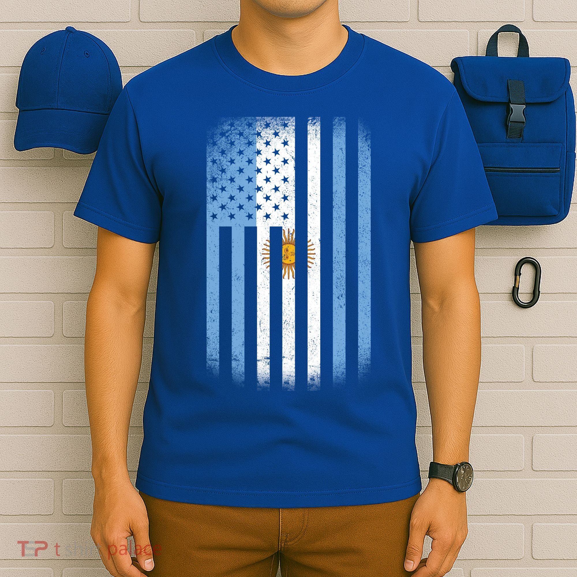Vintage Argentina Flag T-Shirt