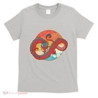Vintage Asian Dragon Emblem T-Shirt thumb 0