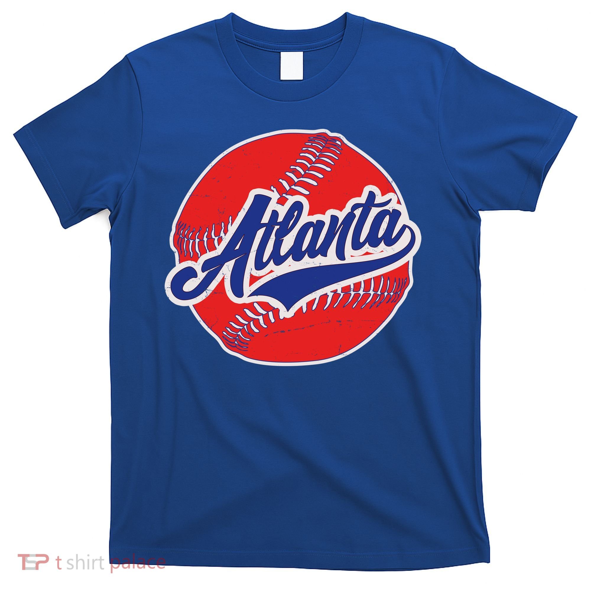 Vintage Atlanta Baseball Sports Logo T-Shirt