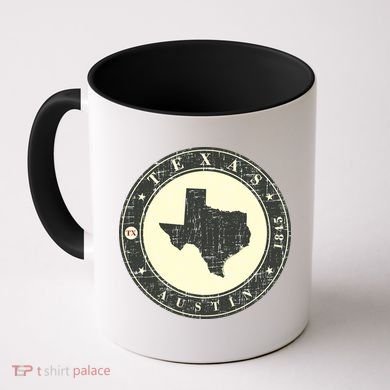 Vintage Austin Texas Logo Coffee Mug