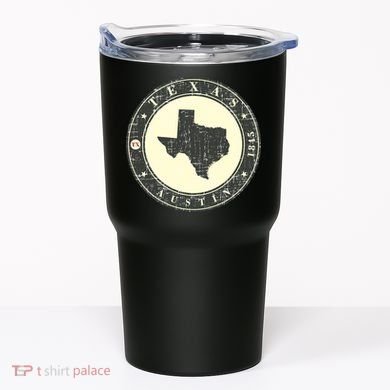 Vintage Austin Texas Logo Tumbler