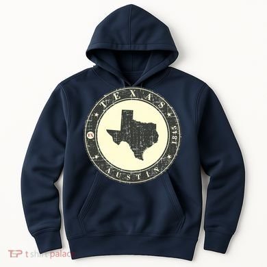 Vintage Austin Texas Logo Hoodie