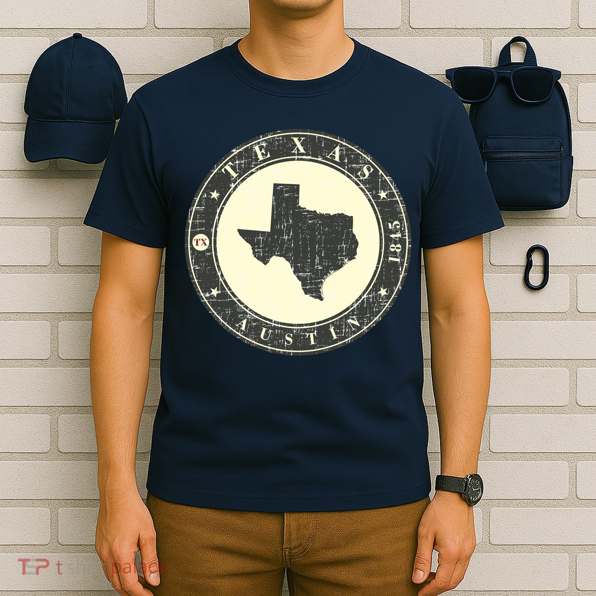 Vintage Austin Texas Logo T-Shirt
