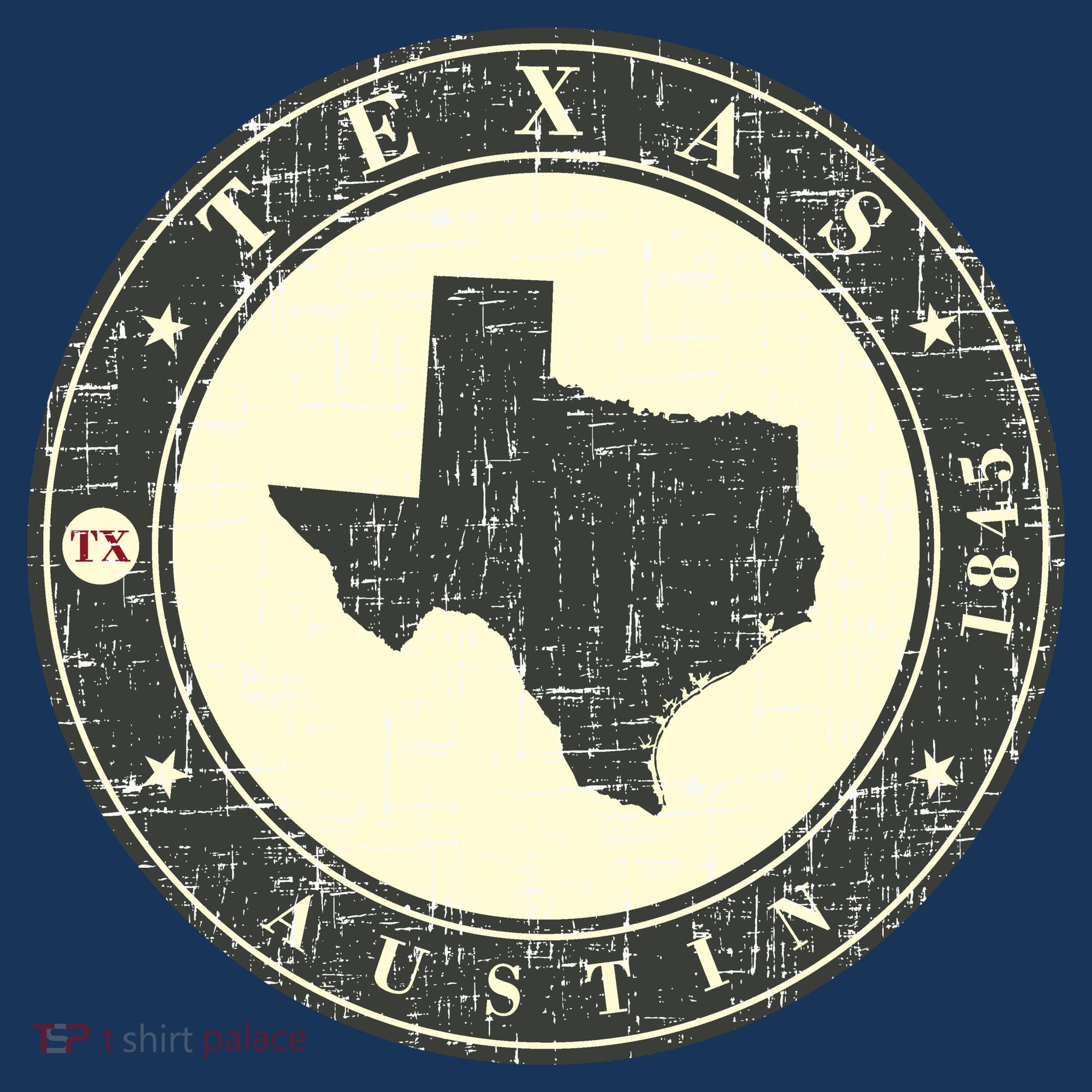 Vintage Austin Texas Logo T-Shirt