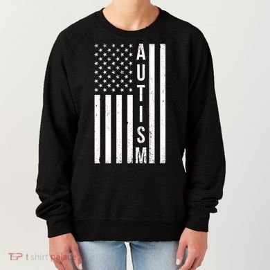 Vintage Autism Flag Women's Sweatshirt
