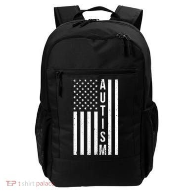 Vintage Autism Flag Backpack
