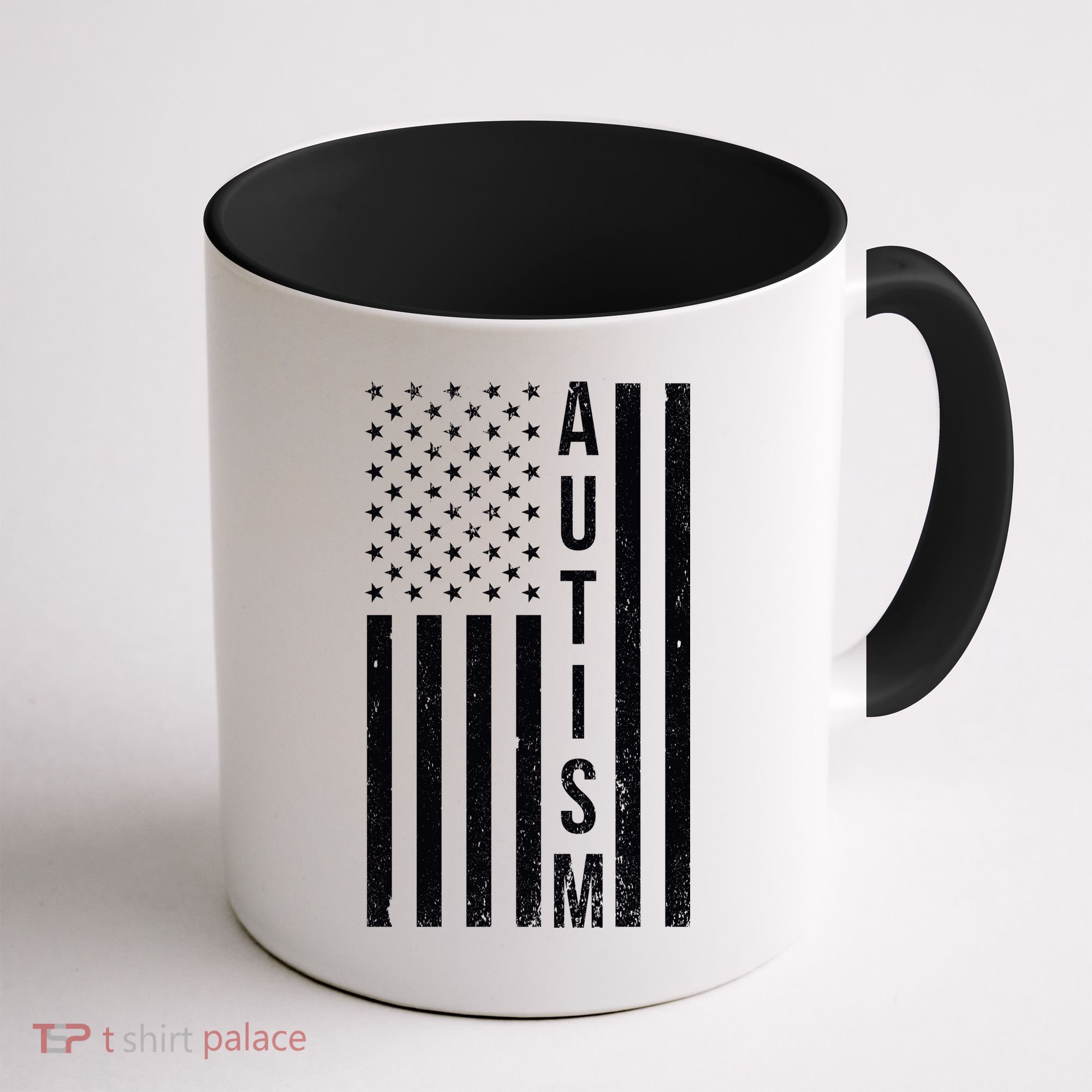 Vintage Autism Flag Coffee Mug
