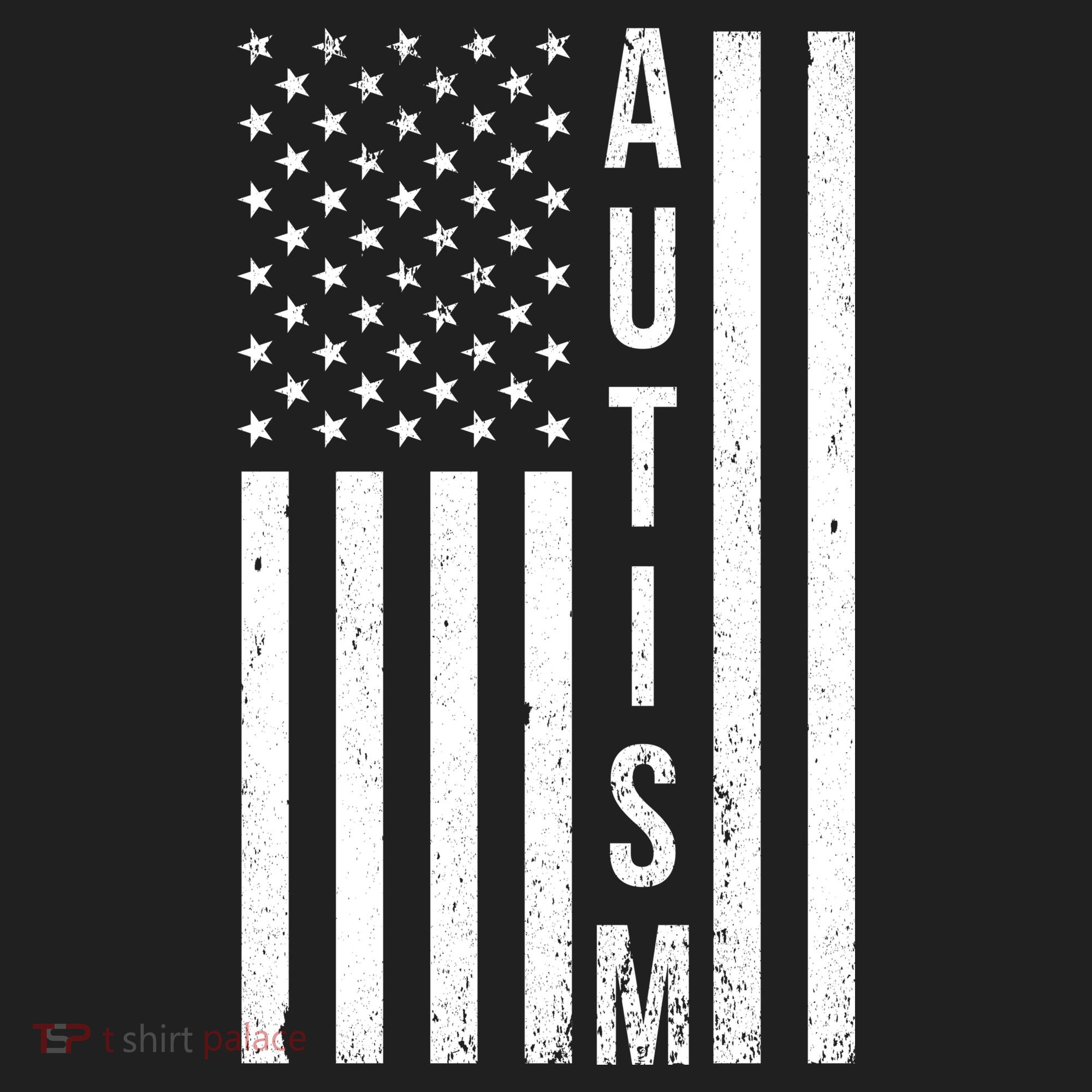 Vintage Autism Flag Beanie