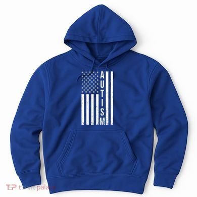 Vintage Autism Flag Hoodie