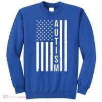Vintage Autism Flag Sweatshirt thumb 0