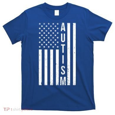 Vintage Autism Flag T-Shirt