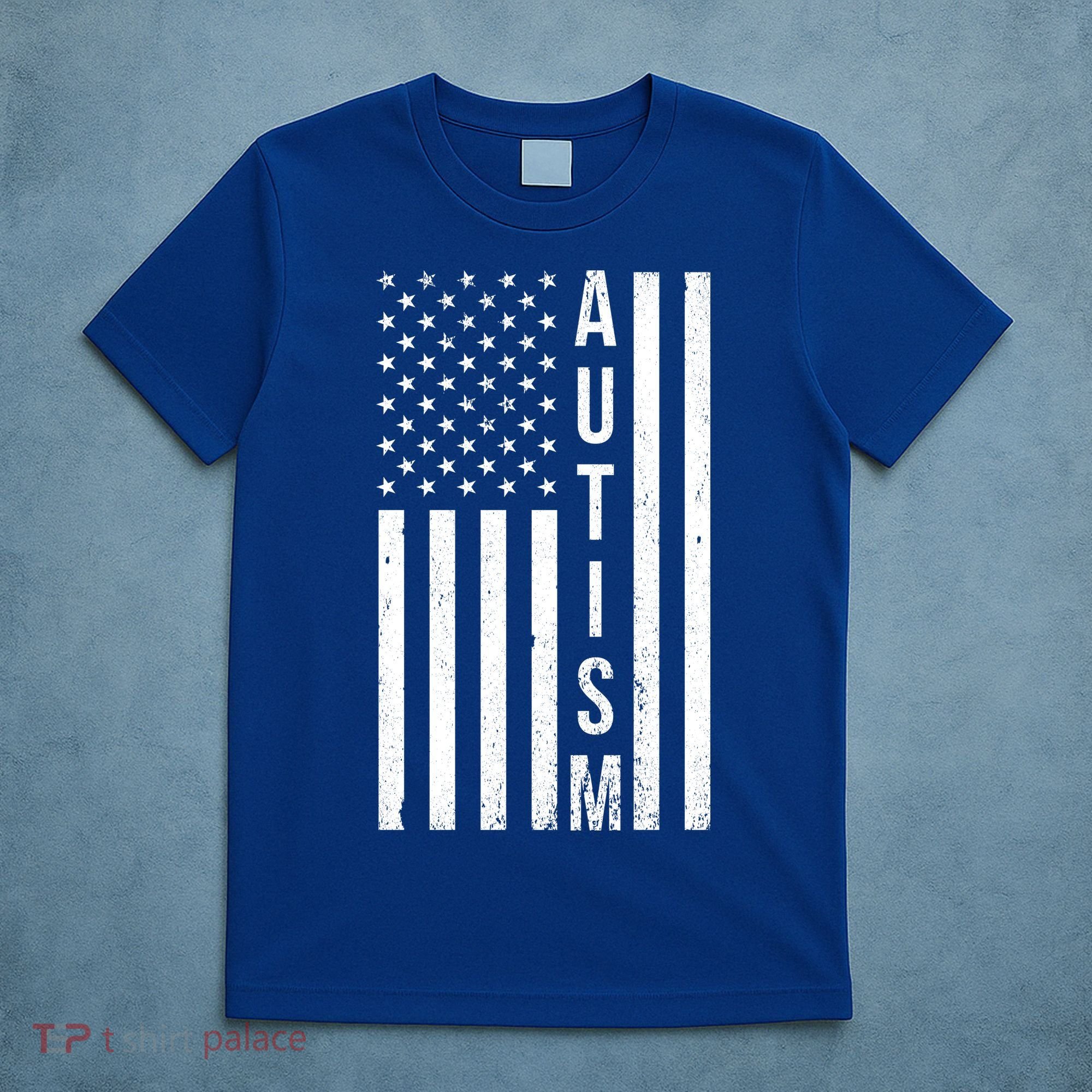 Vintage Autism Flag T-Shirt