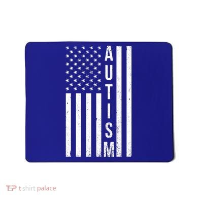 Vintage Autism Flag Mousepad