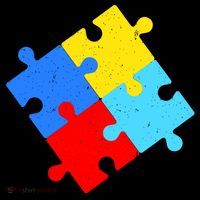 Vintage Autism Puzzle T-Shirt thumb 7