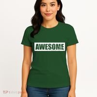 Vintage Awesome Logo Women's T-Shirt thumb 4