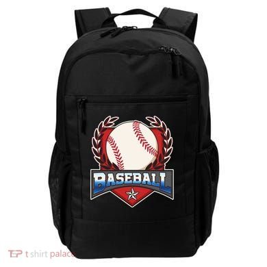 Vintage Baseball Fan Logo Backpack