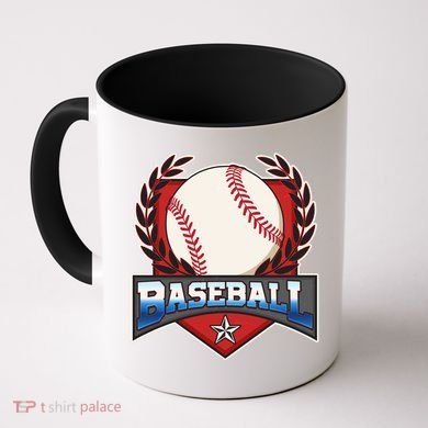 Vintage Baseball Fan Logo Coffee Mug