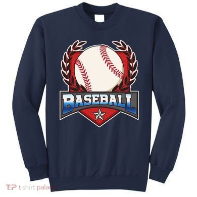 Vintage Baseball Fan Logo Sweatshirt