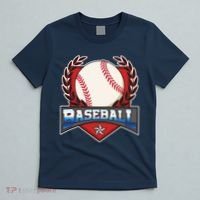 Vintage Baseball Fan Logo T-Shirt thumb 5