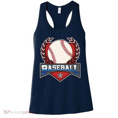 Vintage Baseball Fan Logo Women's Tank Top