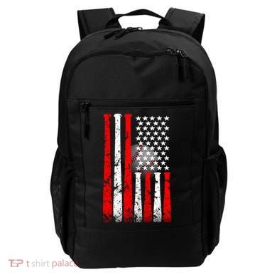 Vintage Baseball Flag Backpack