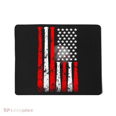 Vintage Baseball Flag Mousepad