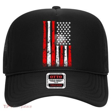 Vintage Baseball Flag Hat
