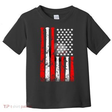Vintage Baseball Flag Toddler T-Shirt