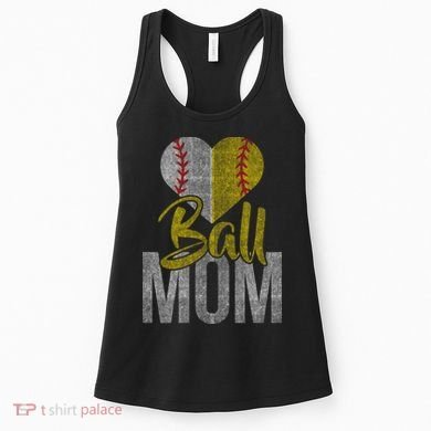 Vintage baseball Mom Women's Tank Top