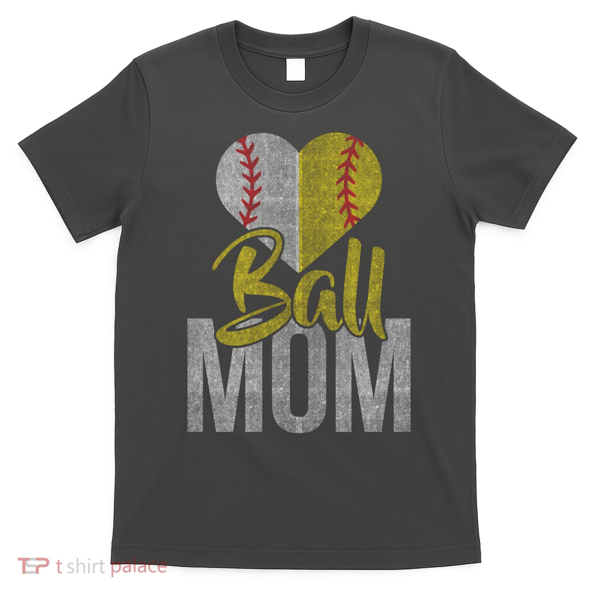Vintage baseball Mom T-Shirt