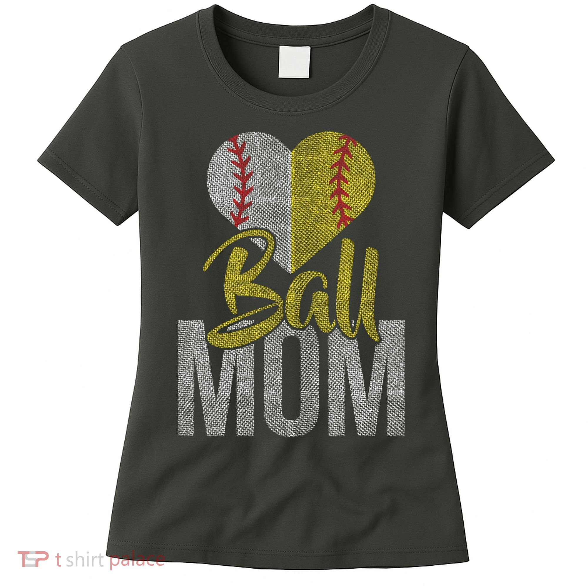 Vintage baseball Mom Women's T-Shirt