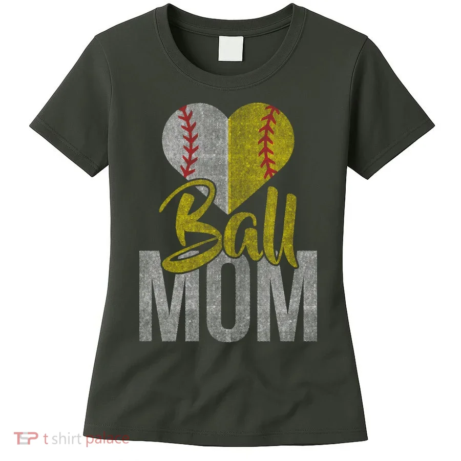Vintage baseball Mom Women's T-Shirt