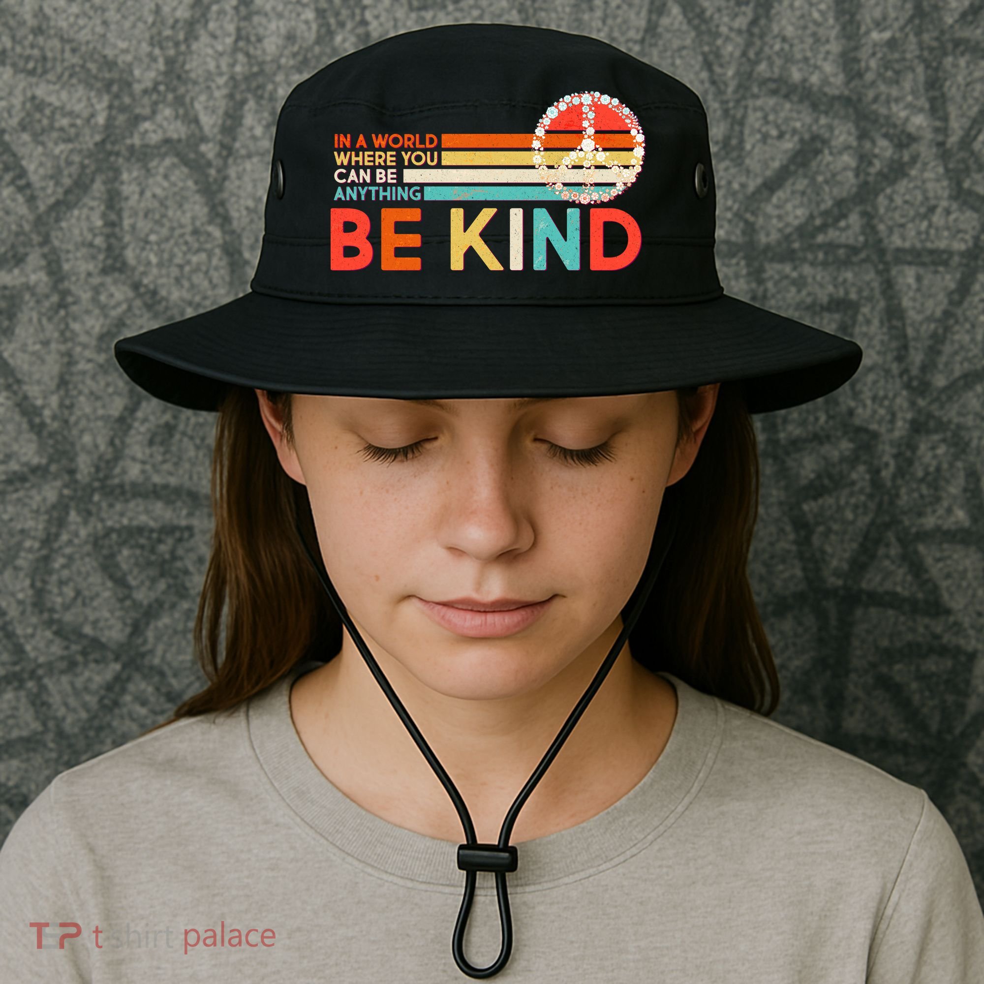 Vintage Be Kind Bucket Hat