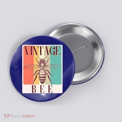 Vintage Bee Button