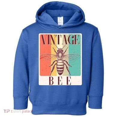 Vintage Bee Toddler Hoodie