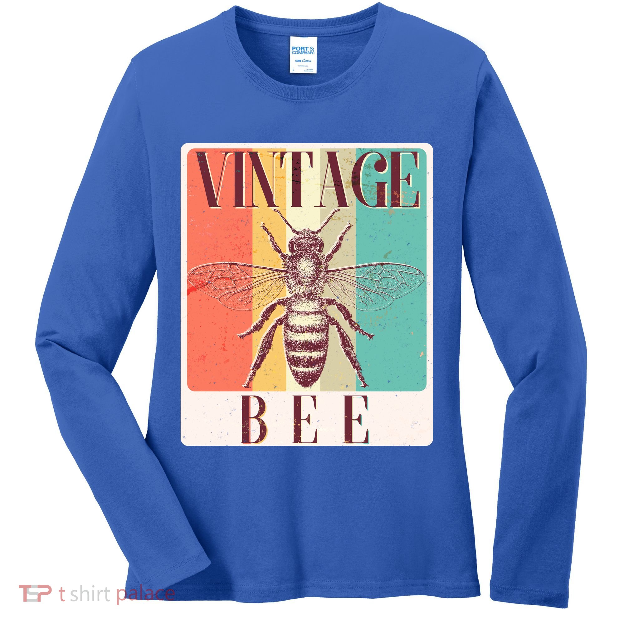 Vintage Bee Women's Long Sleeve Shirt